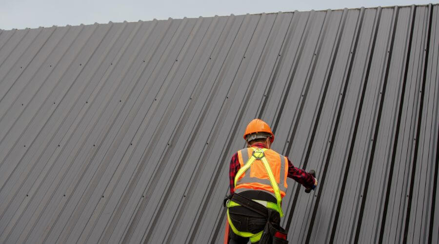 Professional metal roof installation services in Greenville, VA